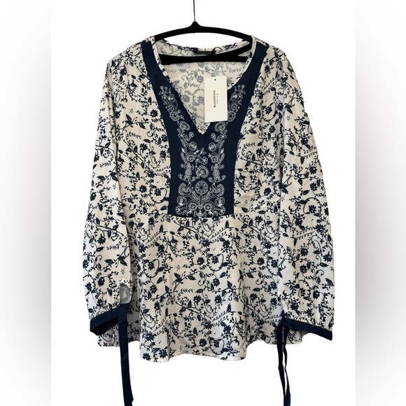 Bloomchic Bohemian Floral Print Top 14/16 - Picture 1 of 8